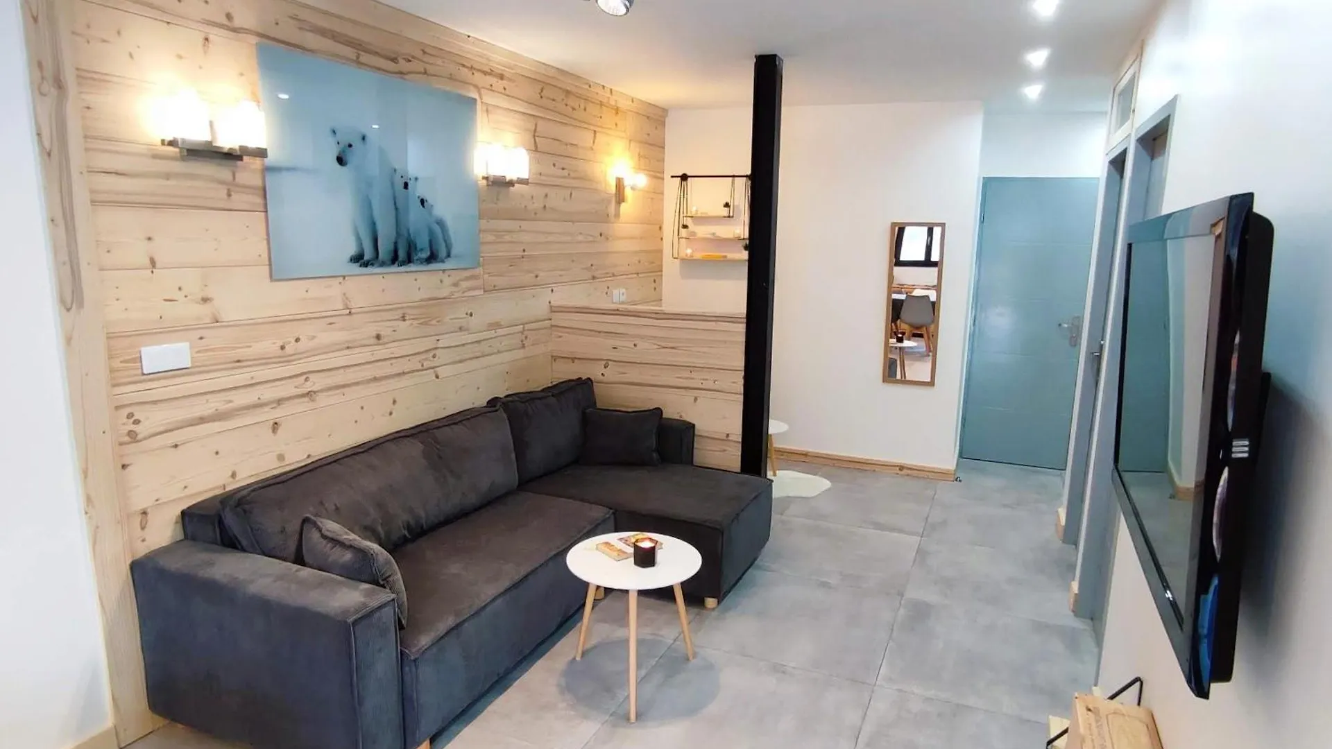 Le Bois Cosy Appartement 4 Etoiles 6 Personnes, Acces Ski Alpe D'Huez Grand Domaine A 3 K M Allemont 0*,